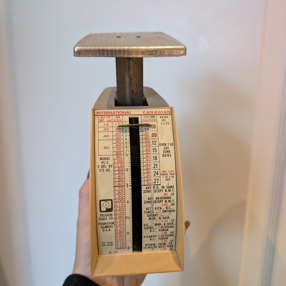 Pelouze Vintage Postal Scale